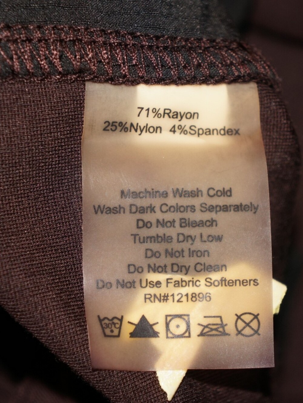 Title Nine style TN-220975 is an outdoor-focused women's stretch Pant Brown Sz 8 - Picture 11 of 12